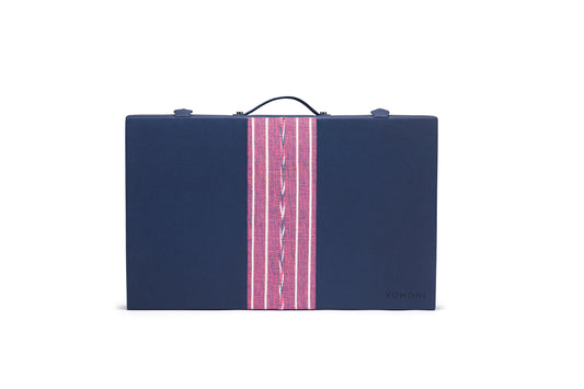Backgammon Profesional Azul / Morado
