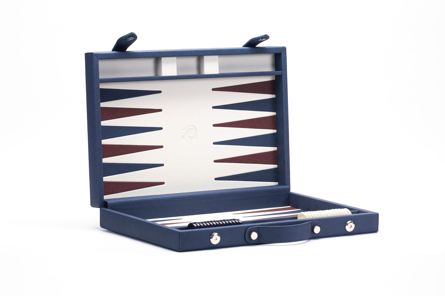 Backgammon Mediano Azul / Morado