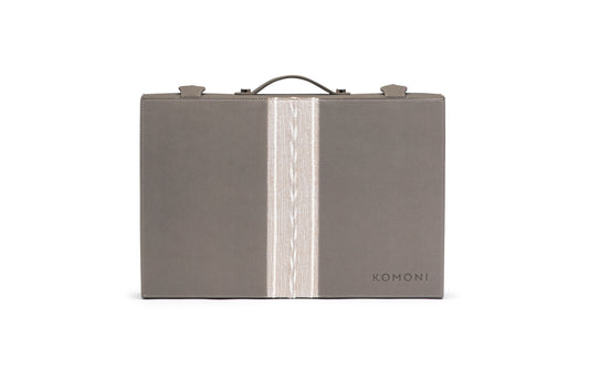 Backgammon Mediano Gris / Beige