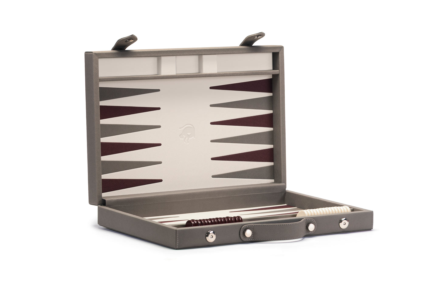Backgammon Mediano Gris / Beige