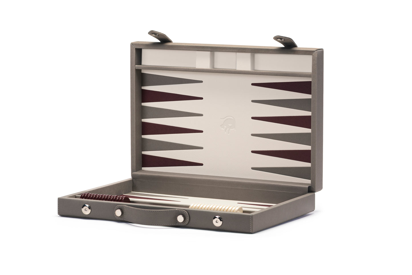 Backgammon Mediano Gris / Beige