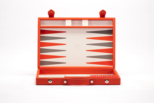 Backgammon Mediano Naranja / Naranja
