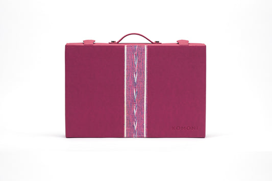 Backgammon Mediano Rosa / Morado