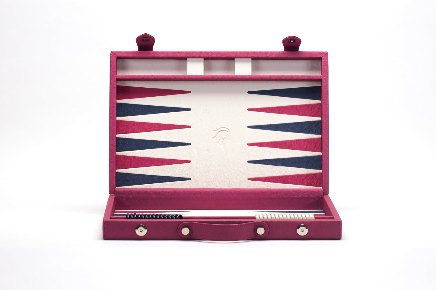 Backgammon Mediano Rosa / Morado