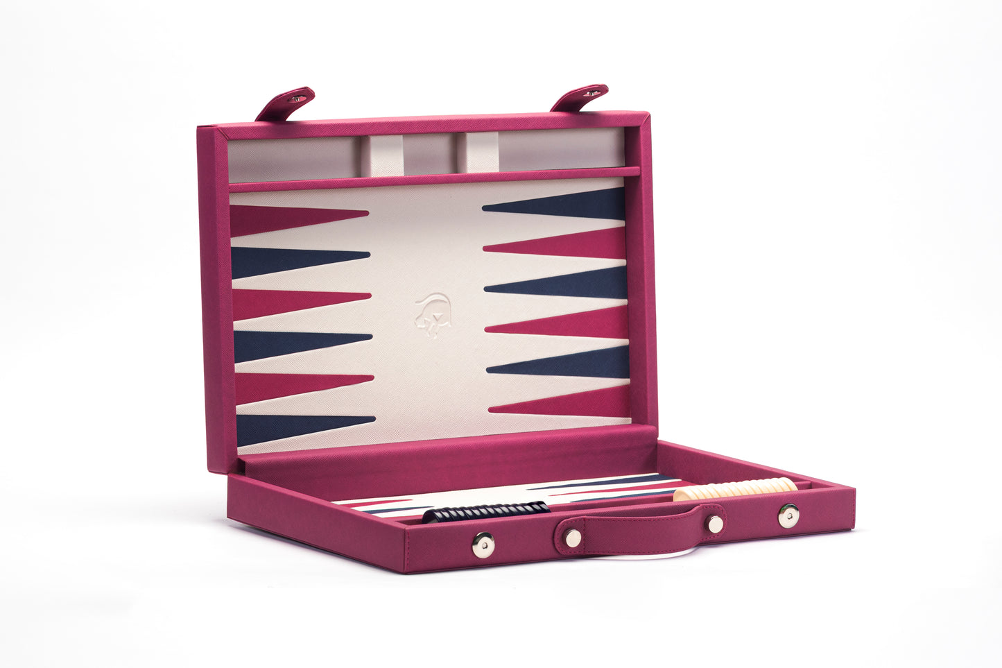 Backgammon Mediano Rosa / Morado