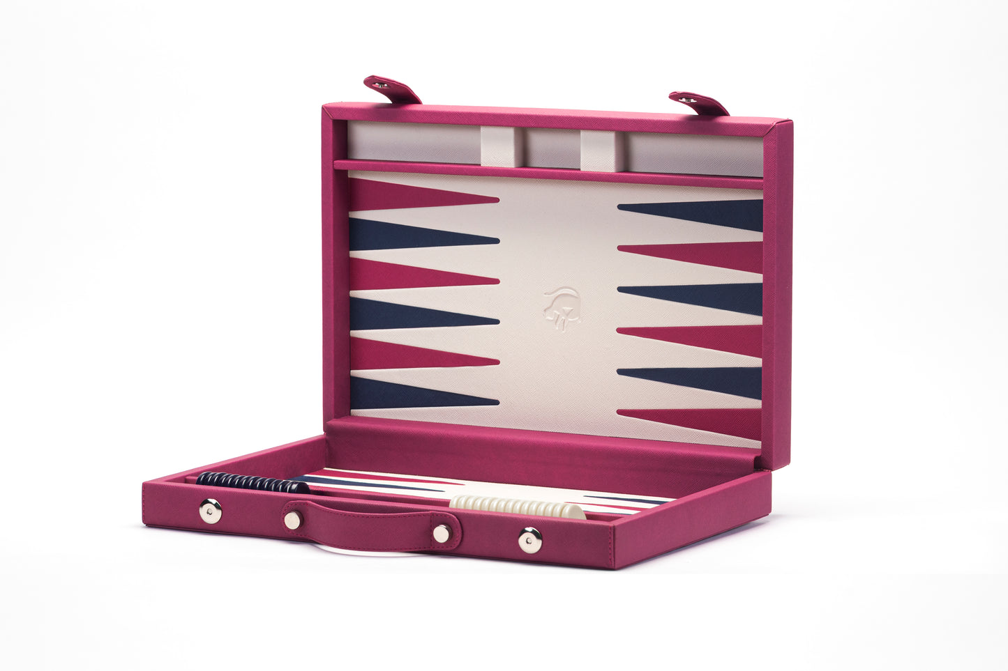 Backgammon Mediano Rosa / Morado