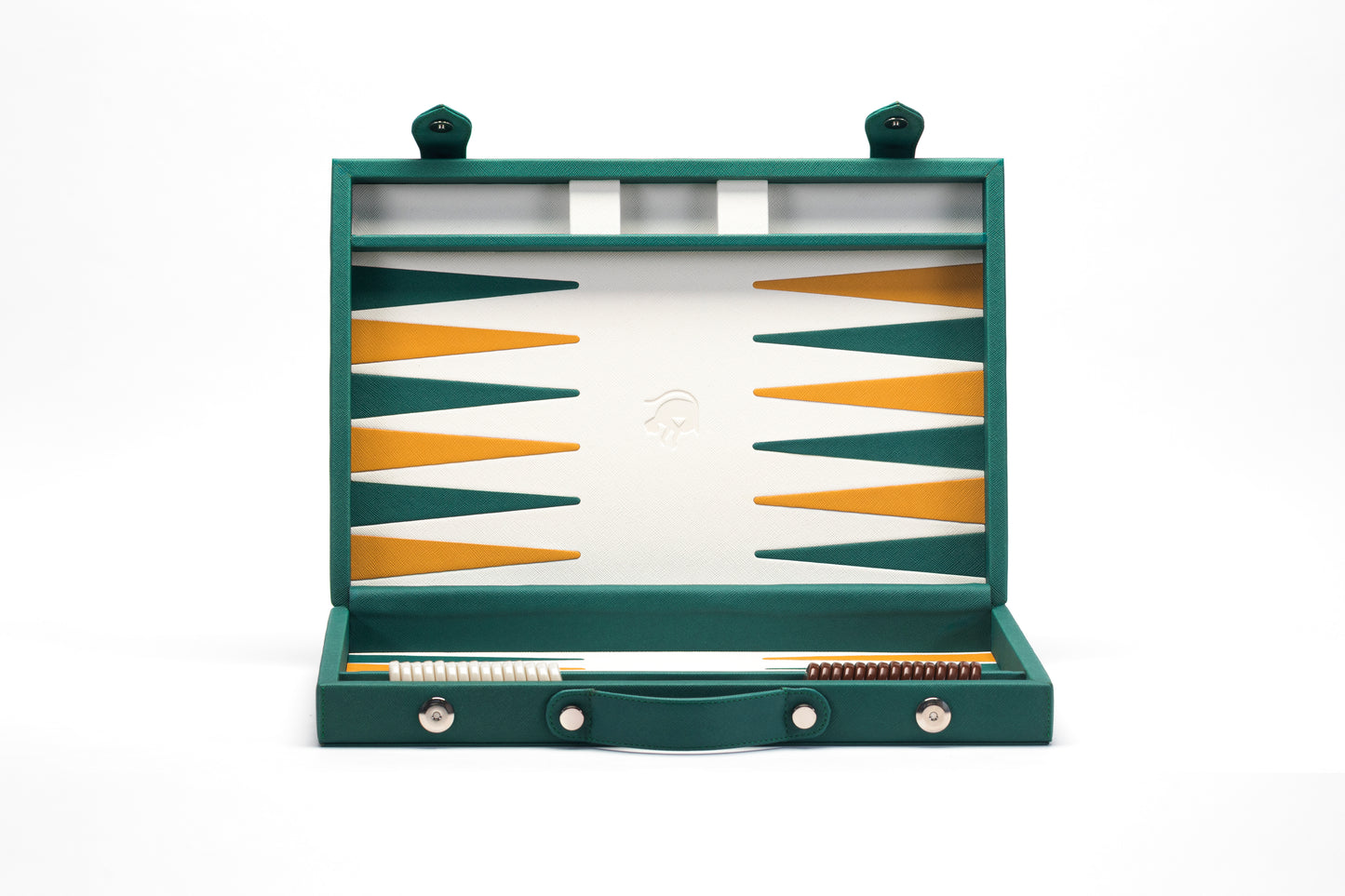 Backgammon Mediano Verde / Verde