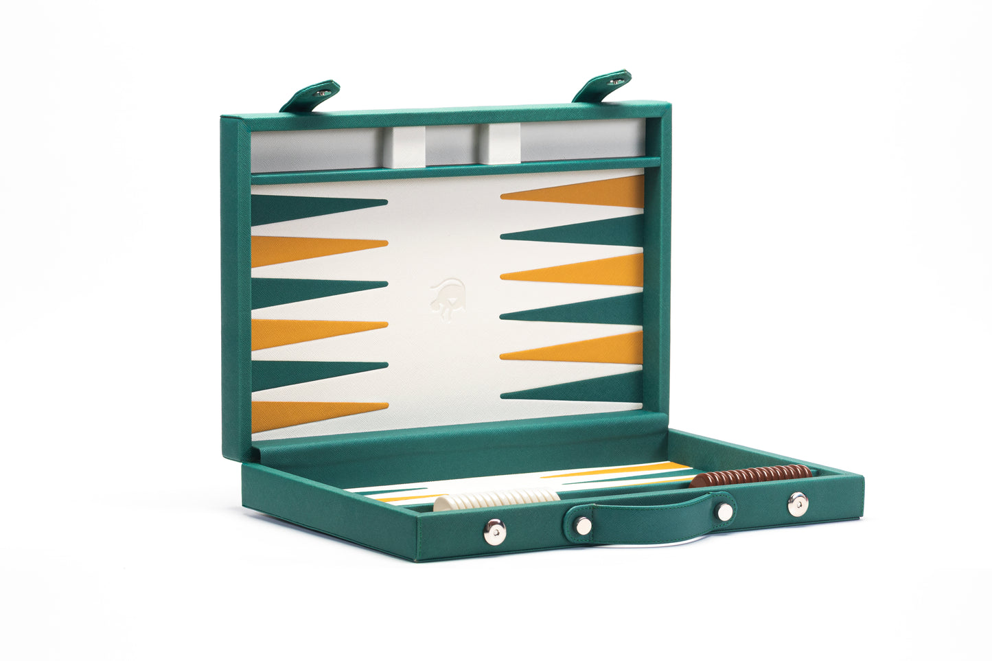 Backgammon Mediano Verde / Verde