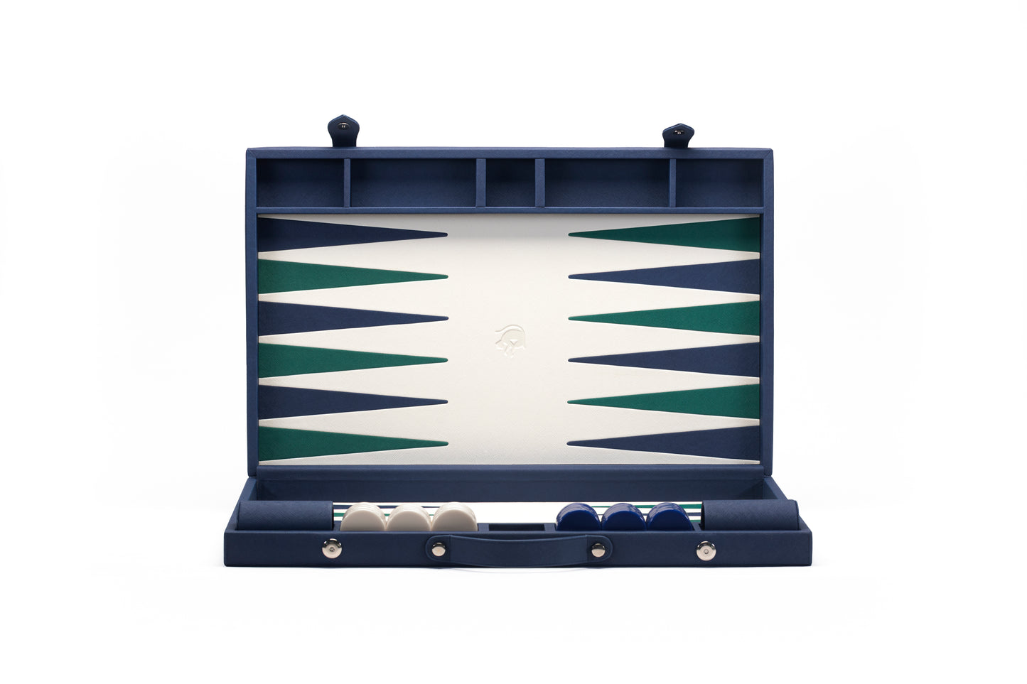Backgammon Profesional Azul / Verde