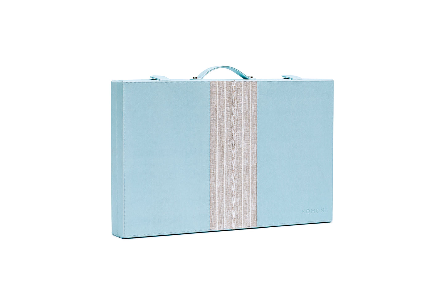 Backgammon Profesional Baby Blue / Beige