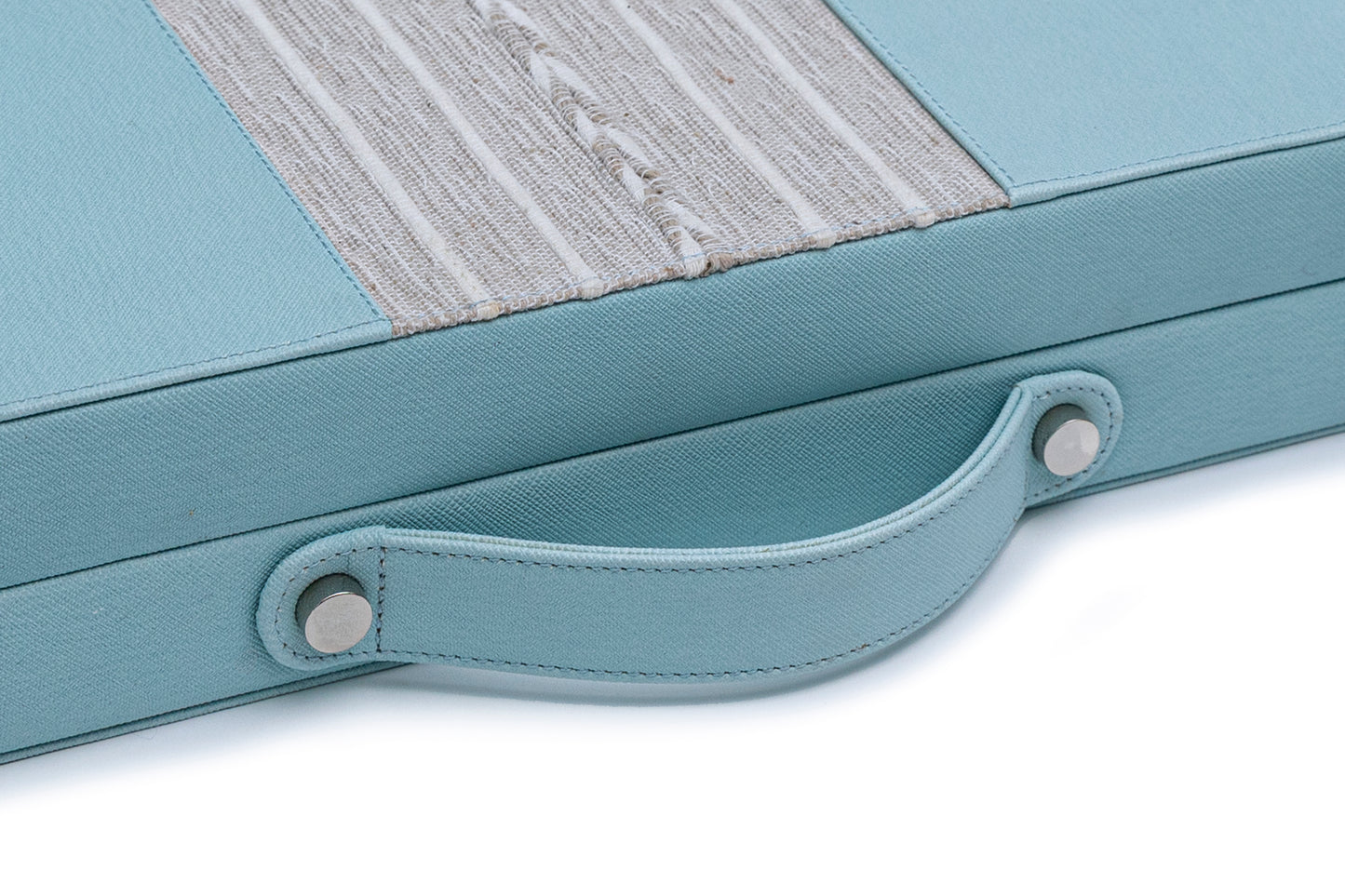 Backgammon Profesional Baby Blue / Beige