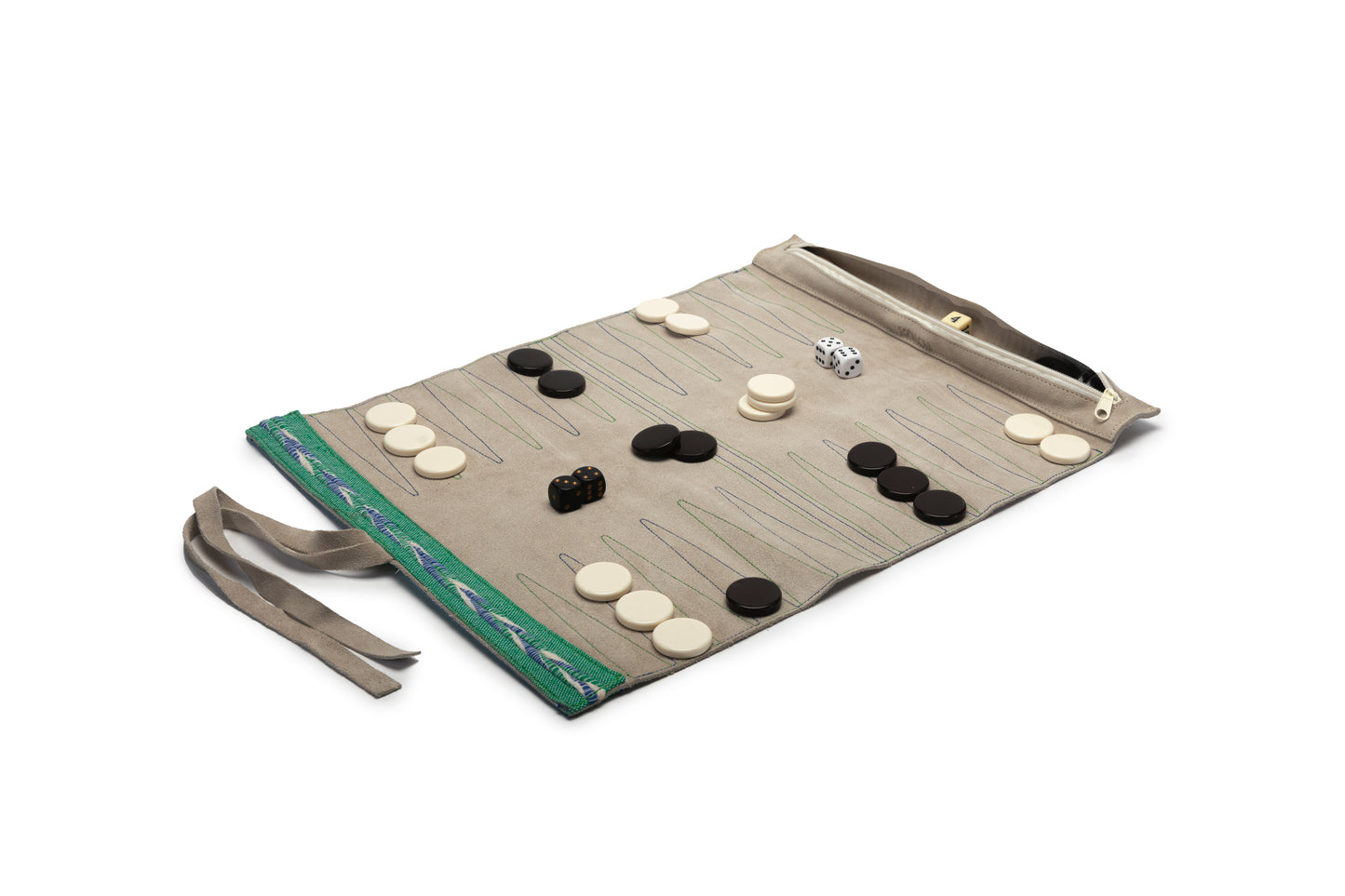 Backgammon de Rollo Verde
