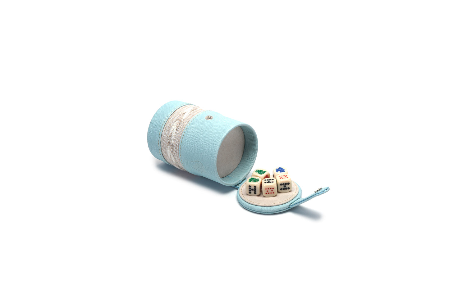 Cubilete Baby Blue / Beige