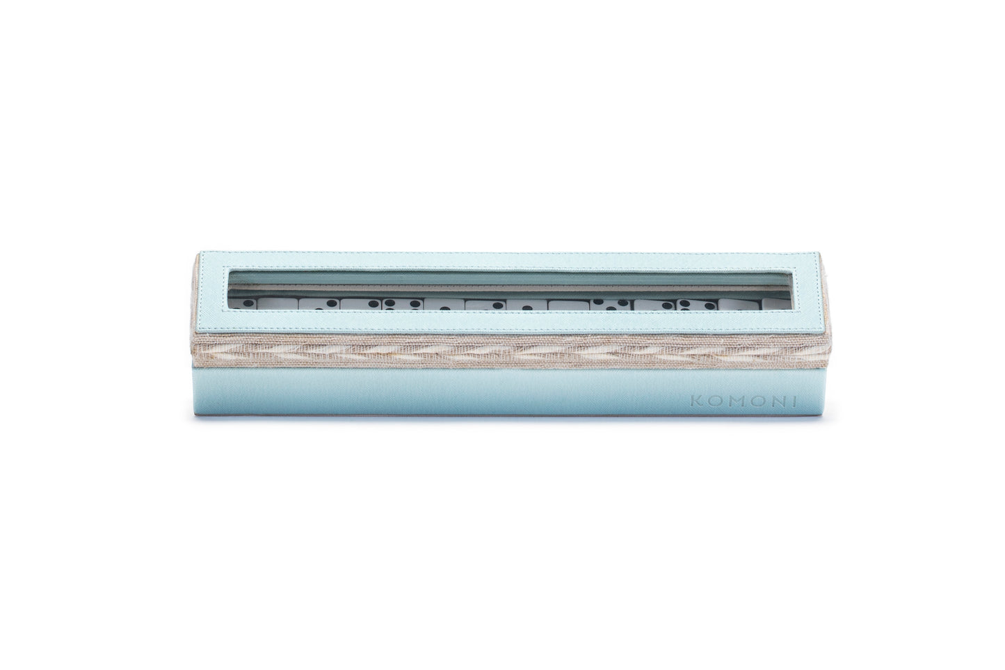 Dominó Baby Blue / Beige