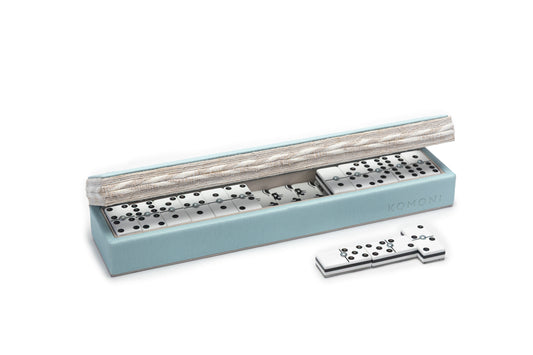 Dominó Baby Blue / Beige