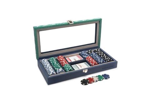 Fichero de pokér Azul / Verde