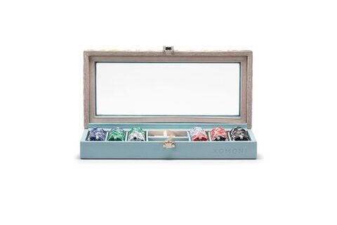 Fichero de pokér Babay Blue / Beige