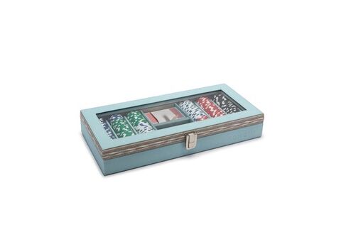 Fichero de pokér Babay Blue / Beige