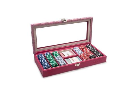 Fichero de pokér Rosa / Morado