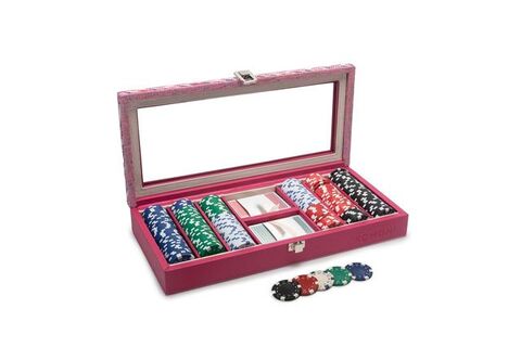 Fichero de pokér Rosa / Morado