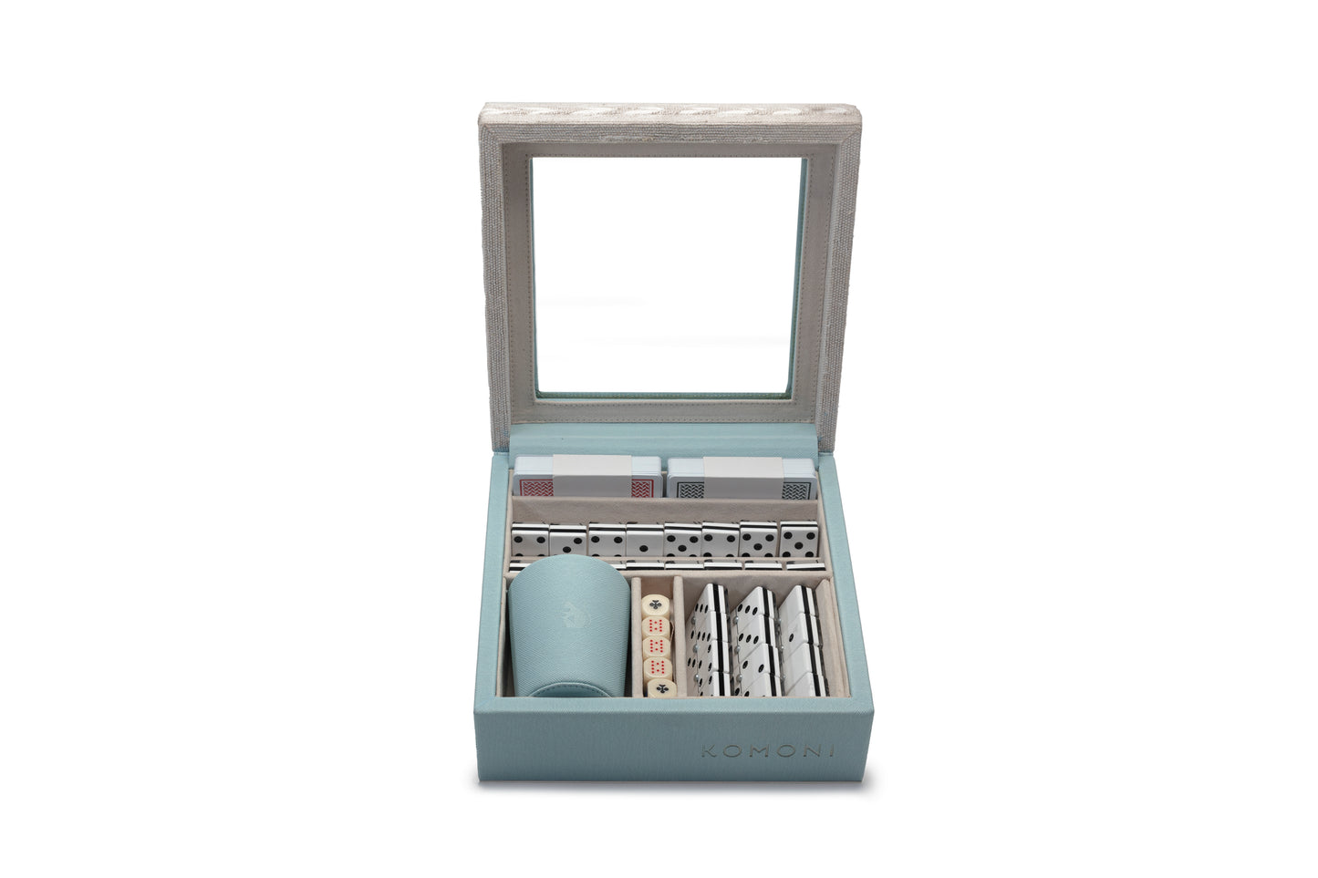 Mini Casino Baby Blue / Beige