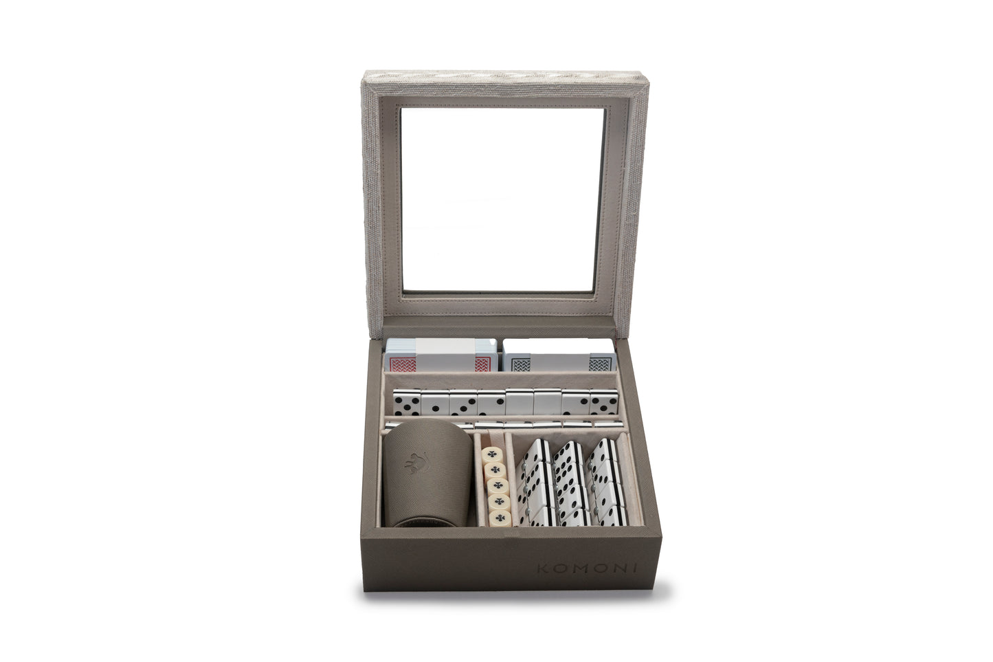 Mini Casino Gris / Beige