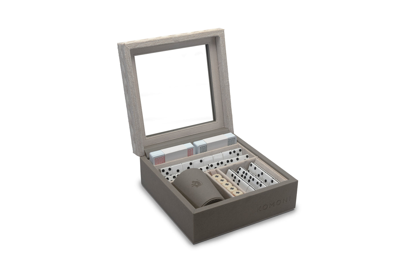 Mini Casino Gris / Beige